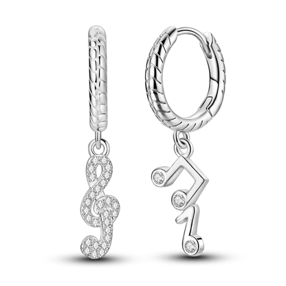 925 Sterling Silver Colored Zirconium Cross Skull Iron Tower Feather Coffee Cup Star Earrings Gift for Women Jewelry Wedding