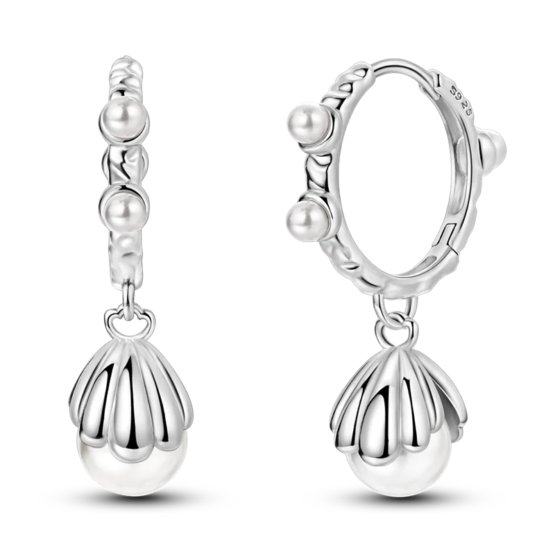925 Sterling Silver Colored Zirconium Cross Skull Iron Tower Feather Coffee Cup Star Earrings Gift for Women Jewelry Wedding