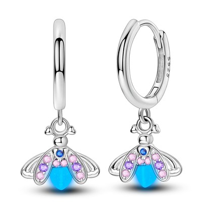 925 Sterling Silver Colored Zirconium Cross Skull Iron Tower Feather Coffee Cup Star Earrings Gift for Women Jewelry Wedding