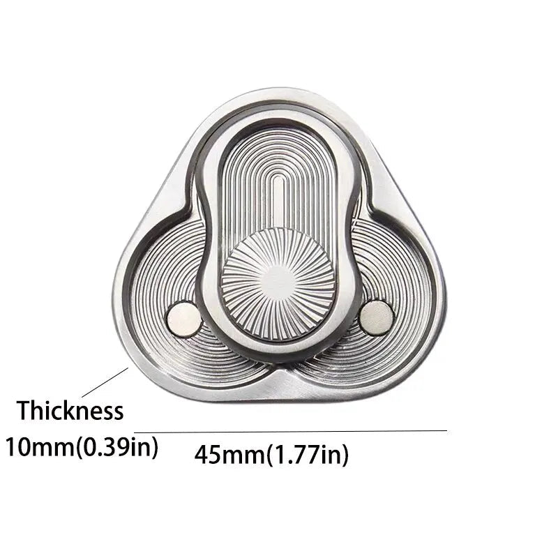 Magnetic Fidget Slider Adult EDC Metal Fidget Toy ADHD Hand Spinner Autism Sensory Toys Anxiety Stress Relief Adult Gifts - Clacker