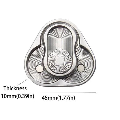 Magnetic Fidget Slider Adult EDC Metal Fidget Toy ADHD Hand Spinner Autism Sensory Toys Anxiety Stress Relief Adult Gifts - Clacker