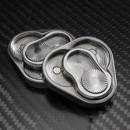 Magnetic Fidget Slider Adult EDC Metal Fidget Toy ADHD Hand Spinner Autism Sensory Toys Anxiety Stress Relief Adult Gifts - Clacker