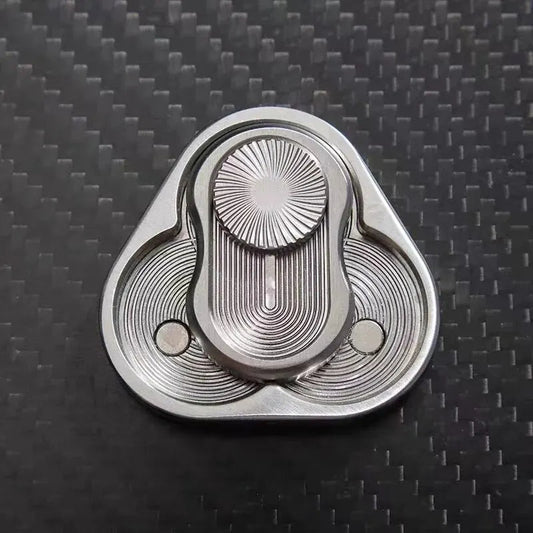 Magnetic Fidget Slider Adult EDC Metal Fidget Toy ADHD Hand Spinner Autism Sensory Toys Anxiety Stress Relief Adult Gifts - Clacker